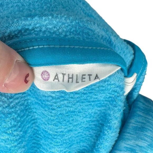 |EUC| ATHLETA Space Dye Tranquility Pullover Hoodie - Picture 7 of 9